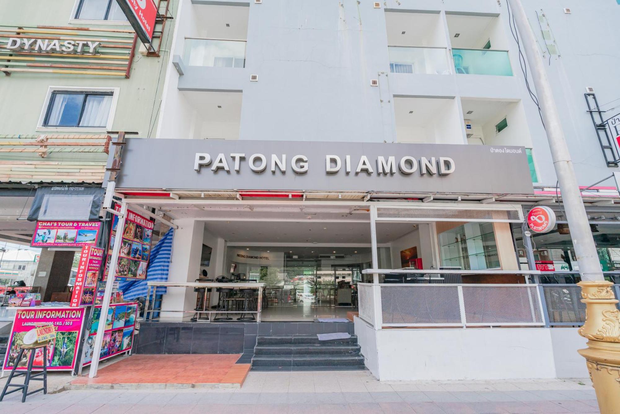 Patong Diamond Hotel エクステリア 写真
